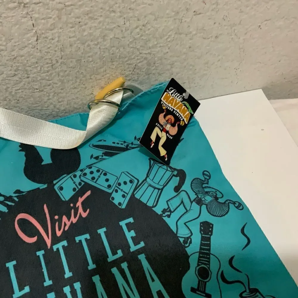 NWT Little Havana Miami Florida Bag Backpack Convertible Tote Bag